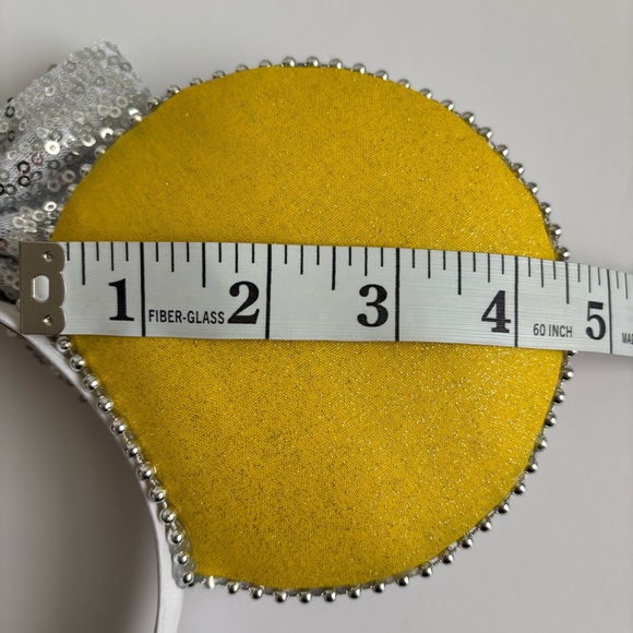 Winnie the Pooh Handmade Ears Headband With Sequin Bow - Picture 12 of 13